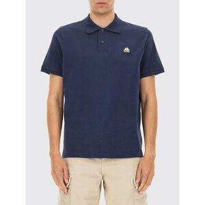 Moose Knuckles Polo Shirt Men Blue
